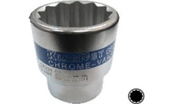 1/4" + 1/2" Galvučių rinkinys 108vnt. 12-kampės