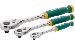 Terkšlės reversinės rinkinys (3vnt) 72TH (ovalo formos galvutė)