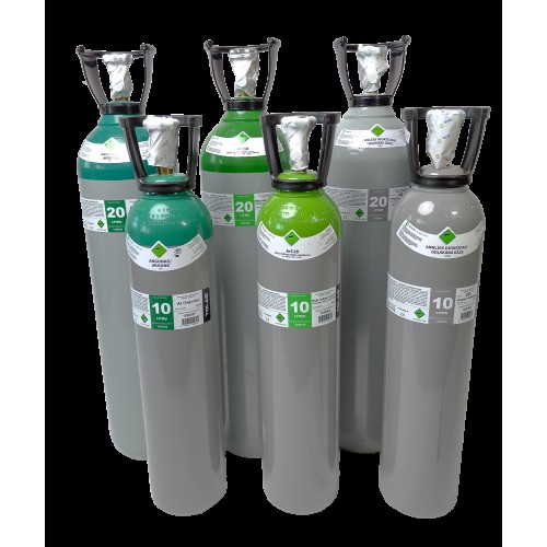 Gas cylinder (EURO PH 300 BAR) (MIX ArC18) (filled with Gaschema gas) - 8