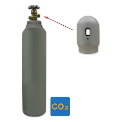 Dujų balionas (EURO PH 250 BAR) (angliarūgštė CO₂) (užpildytas Gaschema dujomis) - 5 l