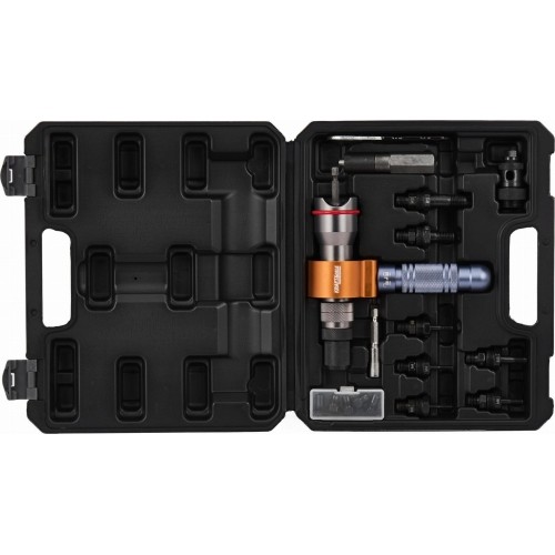Kniediklio adapteris 3in1 srieginėms kniedėms M3-M12 suktuvui/gręžtuvui