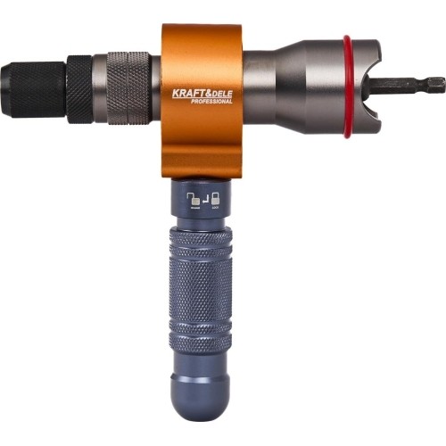 Riveter drill adapter 3in1 with heads M3-M12 set