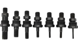 Kniediklio adapteris 3in1 srieginėms kniedėms M3-M12 suktuvui/gręžtuvui