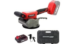 Li-ion Cordless vacuum vibrating leveling machine for tiles 20V 2.0Ah in plastic box