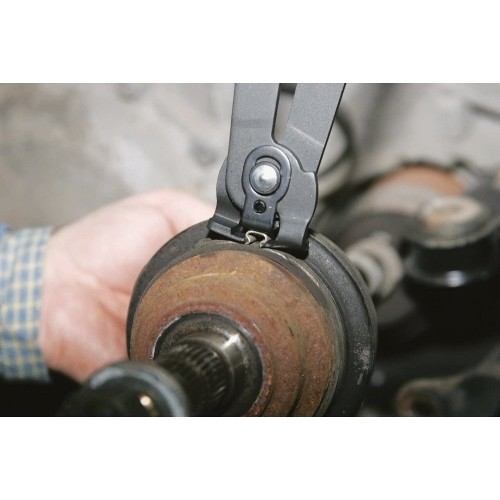 Ear-type hose clip pliers