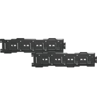 Wall mount for storage-backboard WORCRAFT 825x189mm (4pcs)
