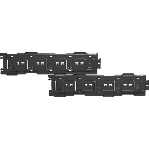 Wall mount for storage-backboard WORCRAFT 825x189mm (4pcs)