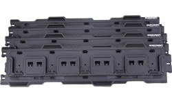 Wall mount for storage-backboard WORCRAFT 825x189mm (4pcs)
