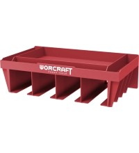 Power tool organizer WORCRAFT wall mounted (plastic) 545x295x145mm