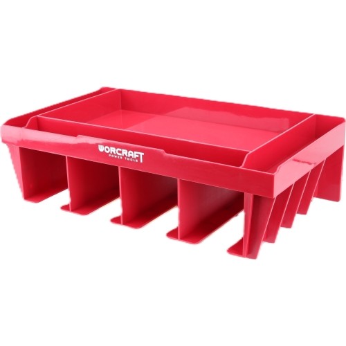 Power tool organizer WORCRAFT wall mounted (plastic) 545x295x145mm