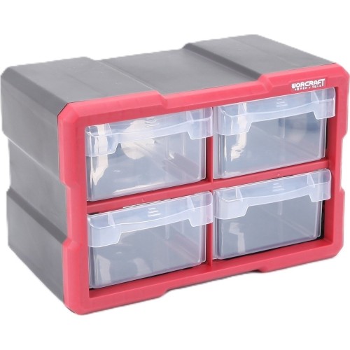 Holder set with modular organizers WORCRAFT 19pcs