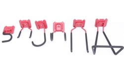 Holder set with modular organizers WORCRAFT 19pcs
