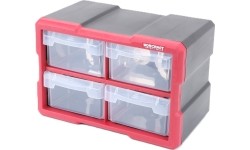 Holder set with modular organizers WORCRAFT 19pcs