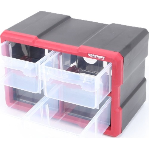 Holder set with modular organizers WORCRAFT 19pcs