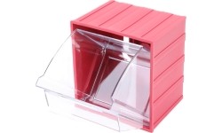 Holder set with modular organizers WORCRAFT 19pcs