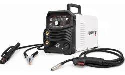 Inverter welding machine FORBY® SMART MIG 145 X LED (synergic) (for gasless welding)