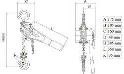 Double lever block 2t