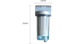 Diesel/ HVO/ XTL/ Gasoline/ Kerosene filter with paper cartridge for pump