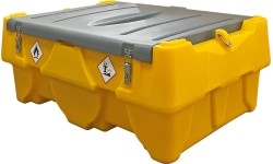 Mobili kuro talpykla 200L (plastikinė) su pompa 12V DCTP40 (automatiniu pistoletu ir filtru)