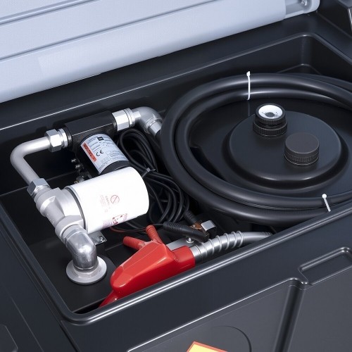 Mobili kuro talpykla 440L (plastikinė) su pompa 12V DCTP40 (automatiniu pistoletu)