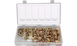 Steel nut rivets M3-M10, 150pcs