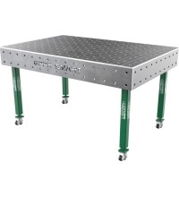 Suvirinimo stalas SMART - 1500x1000mm - Φ16 - 100x100mm - Ant ratukų