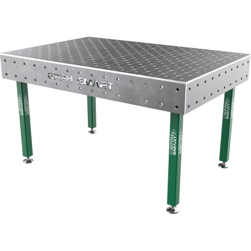 Suvirinimo stalas SMART - 1500x1000mm - Φ16 - Įstrižinė - Ant kojelių