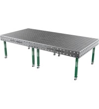 Welding table SMART - 3000x1480mm - Φ28 - 100x100mm - On wheels - 12mm