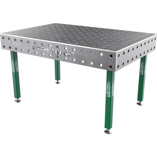 Welding table SMART - 1500x1000mm - Φ28 - 100x100mm - On feet
