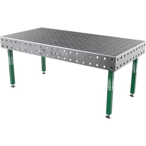 Welding table SMART - 2000x1000mm - Φ28 - 100x100mm - On feet - 12mm