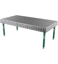 Welding table SMART - 2400x1200mm - Φ28 - Diagonal - On feet - 12mm