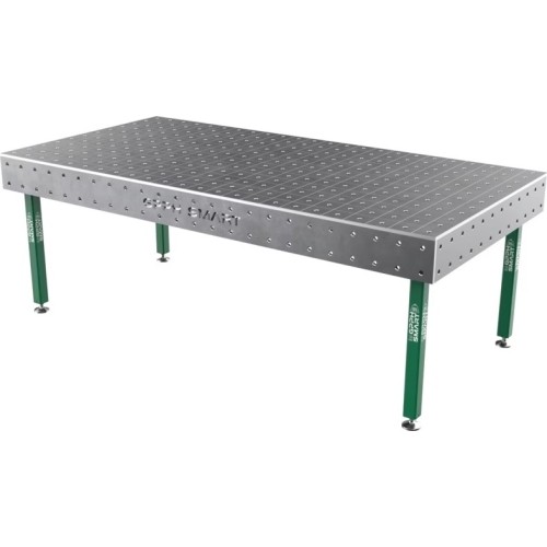 Welding table SMART - 2400x1200mm - Φ16 - 100x100mm - On feet - 15mm