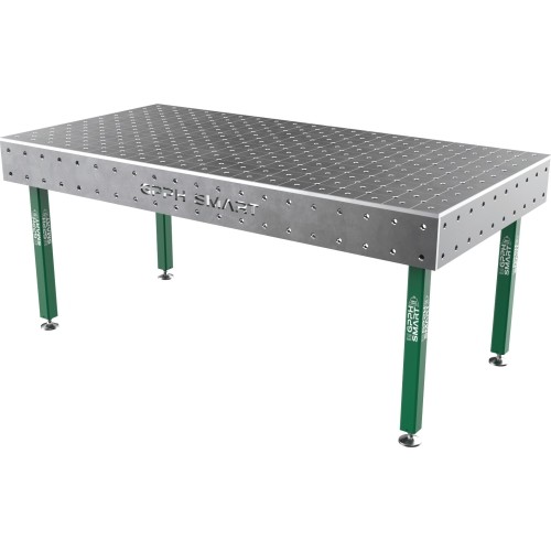 Suvirinimo stalas SMART - 2000x1000mm - Φ16 - Įstrižinė - Ant kojelių - 15mm