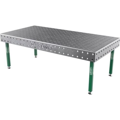 Welding table SMART - 2400x1200mm - Φ28 - 100x100mm - On feet - 15mm