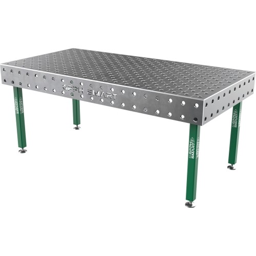 Suvirinimo stalas SMART - 2000x1000mm - Φ28 - Įstrižinė - Ant kojelių - 15mm