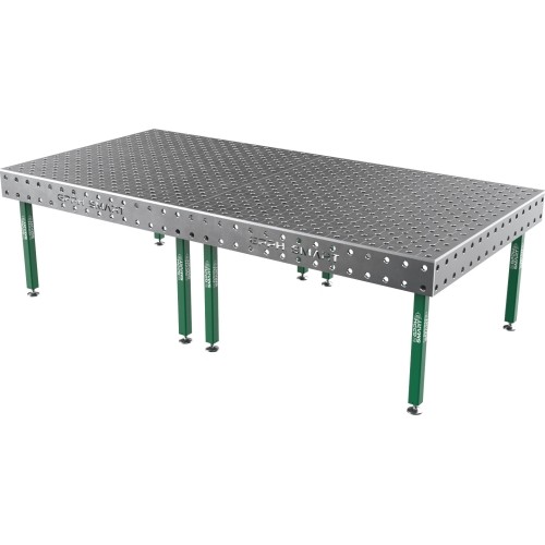 Suvirinimo stalas SMART - 3000x1480mm - Φ28 - Įstrižinė - Ant kojelių - 15mm