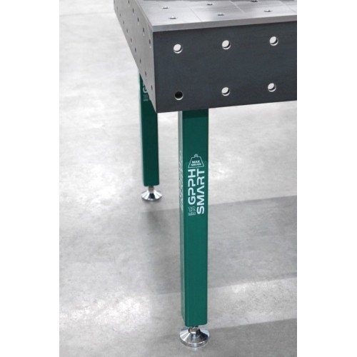 Welding table SMART - 1500x1000mm - Φ16 - 100x100mm - On feet - SMART 12 (12mm)