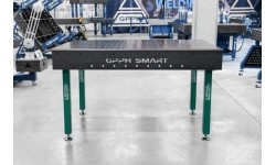 Welding table SMART - 1500x1000mm - Φ16 - 100x100mm - On feet - SMART 12 (12mm)