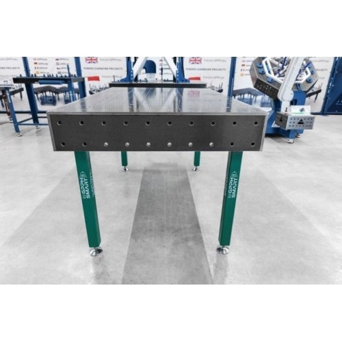 Welding table SMART - 1500x1000mm - Φ16 - 100x100mm - On feet - SMART 12 (12mm)