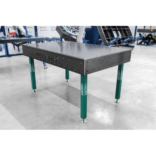Welding table SMART - 1500x1000mm - Φ16 - 100x100mm - On feet - SMART 12 (12mm)