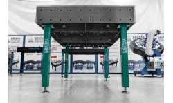 Suvirinimo stalas SMART - 1500x1000mm - Φ16 - 100x100mm - Ant kojelių - SMART 12 (12mm)