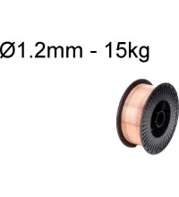 Suvirinimo viela TOLAS ER70S-6 SG2 15kg - 1.2mm / 15kg