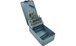 Taps and drills set with tin and titan coat 29pcs, M35 HSSE
