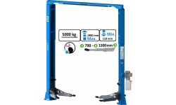 Hidraulinis keltuvas su mech. saugumo fiksatoriais 5t (vienpusis fiksavimas/asimetrinis) 380V