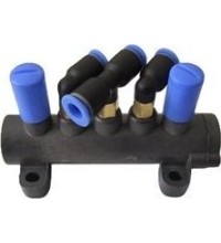 Tyre changer complete 5-way valve [t-union]. Spare part