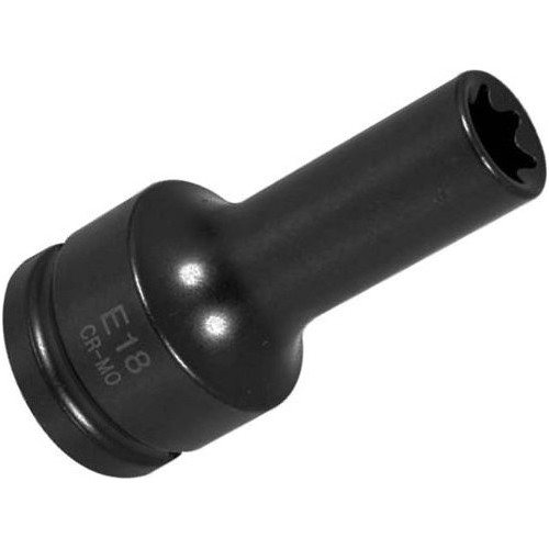 Prailginta smūginė galvutė 3/4" E-Torx - 3/4'' x E18