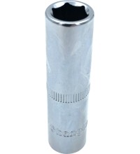 1/4" Galvutė 6-kampė (prailginta) - 12mm