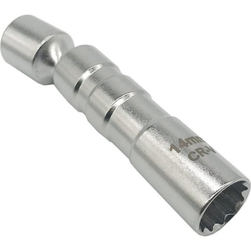 3/8" Dr. Universal spark plug socket 12pt - 14mm (12-kampė)