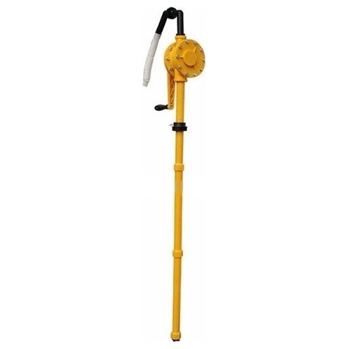 Chemical hand rotary pump. Plastic