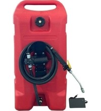 Mobili kuro talpa (plastikinė) su pompa 12V akum./230V 53L su ratukais